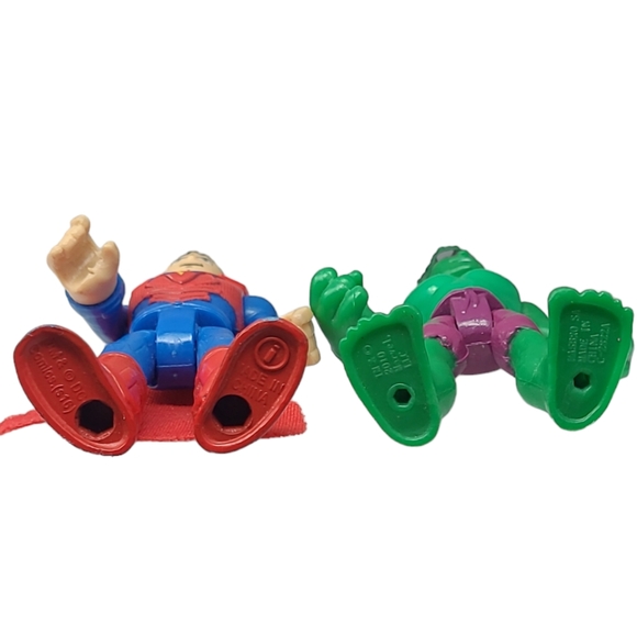 2 IMAGINEXT SUPER HERO FIGURES 2016 SUPERMAN AND 2010 THE HULK - Picture 6 of 16